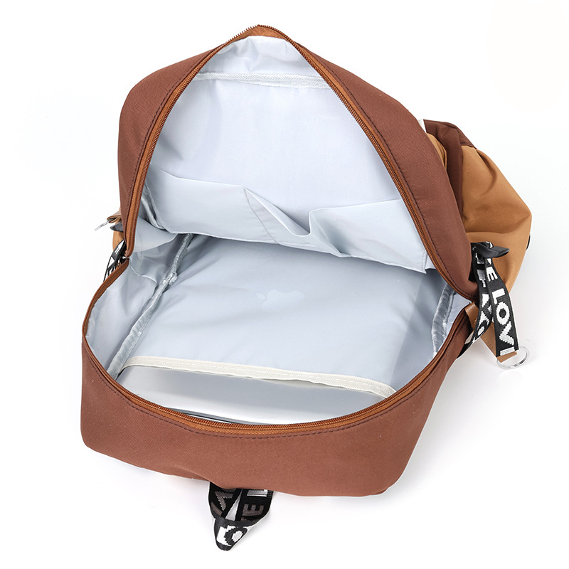 MOCHILA ESCOLAR CAPIBARA KAWAII MODA JUVENIL UNISEX GRAN CAPACIDAD-MODELO2 - 7