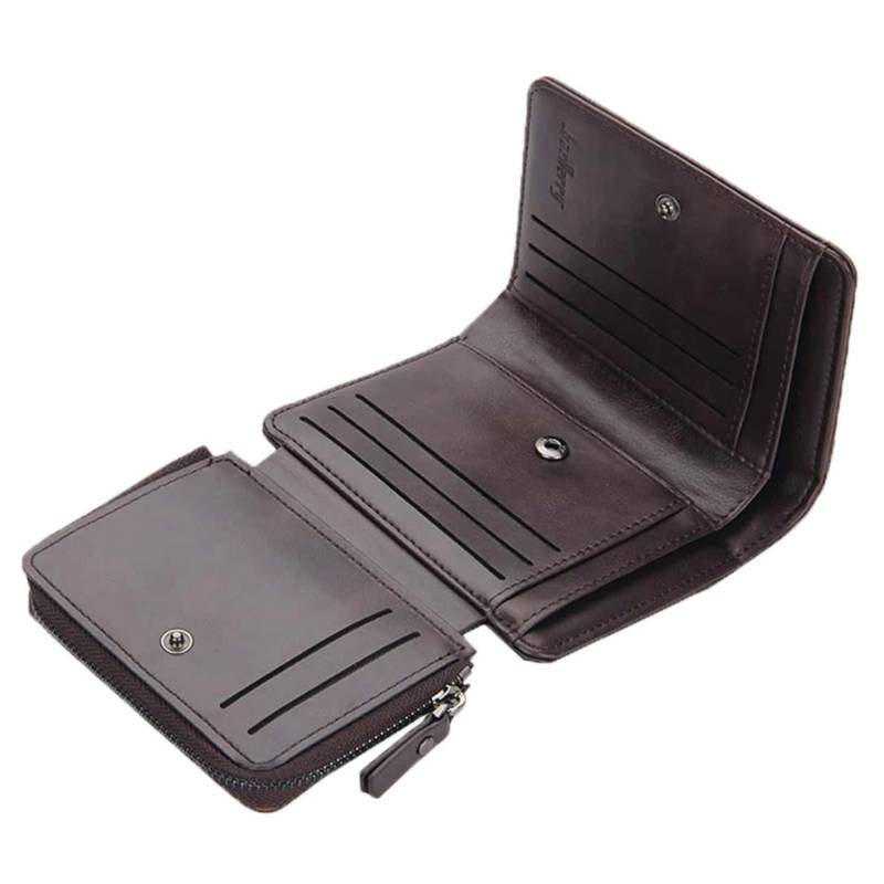 BILLETERA HOMBRE DE CUERO PU BAELLERRY TARJETERO Y MONEDERO - 2