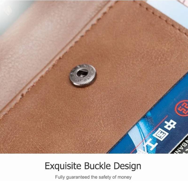 BILLETERA HOMBRE DE CUERO PU BAELLERRY TARJETERO Y MONEDERO - 6