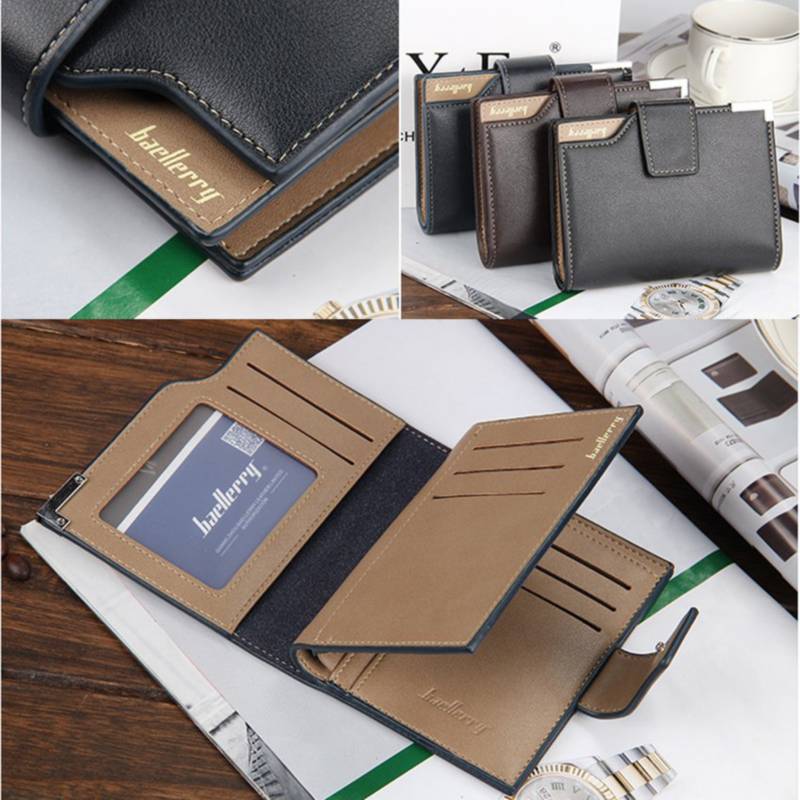 BILLETERA PARA HOMBRE BAELLERRY CUERO PU CON MONEDERO TARJETERO - 3
