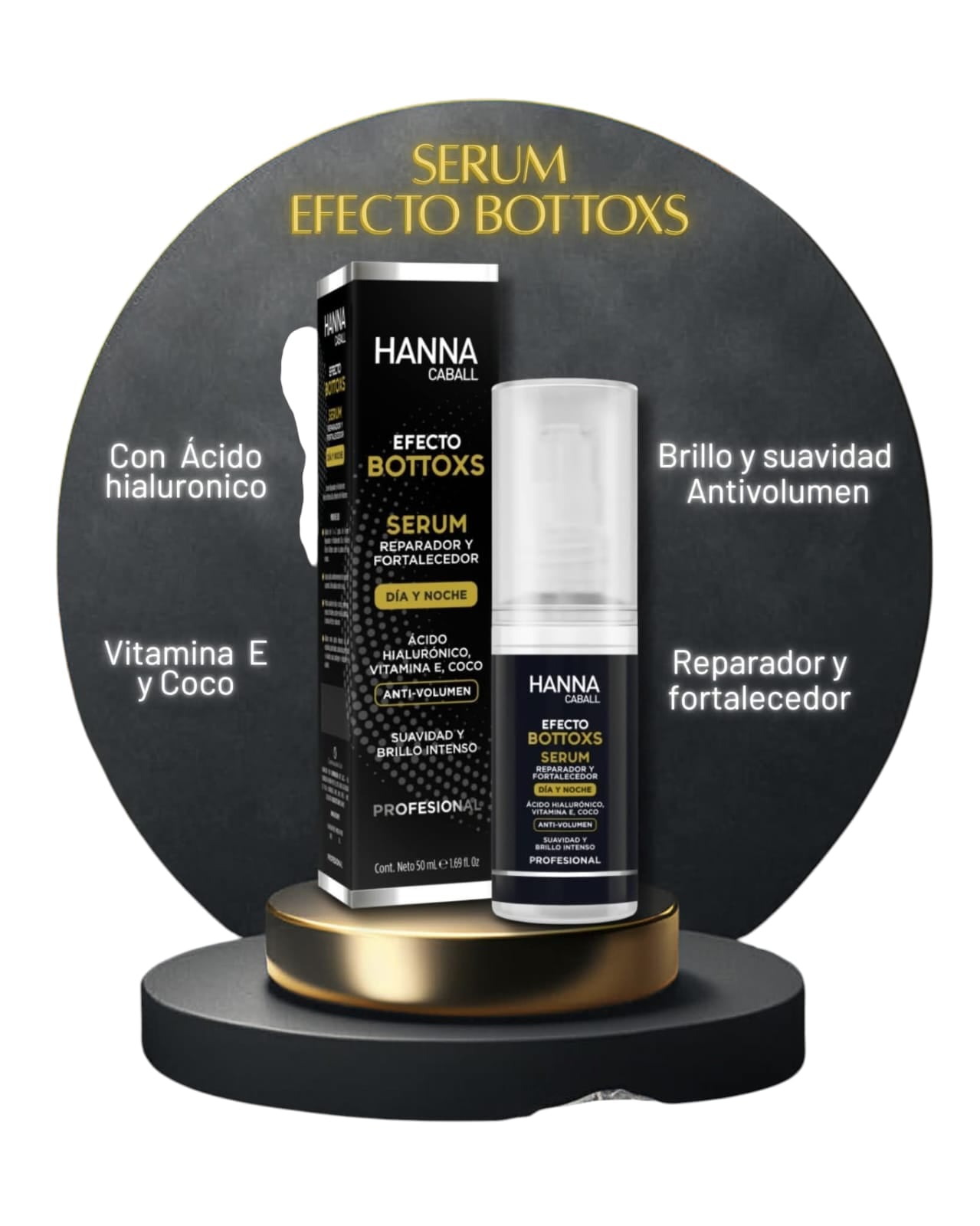 HANNA CABALL SERUM CAPILAR BOTOX S 50 ML - 1