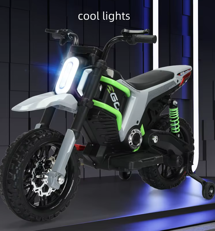 MOTOCICLETA ELECTRICA PARA NIÑOS CON BATERIA RECARGABLE - 2