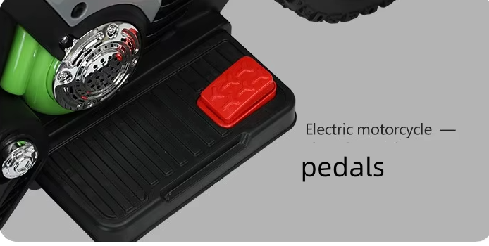 MOTOCICLETA ELECTRICA PARA NIÑOS CON BATERIA RECARGABLE - 5