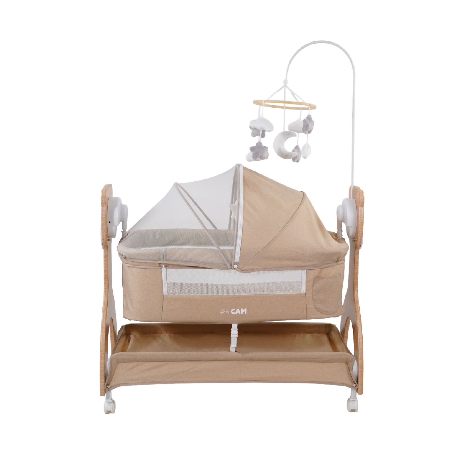 CUNA COLECHO HARPER BABY CAM BEIGE - 2
