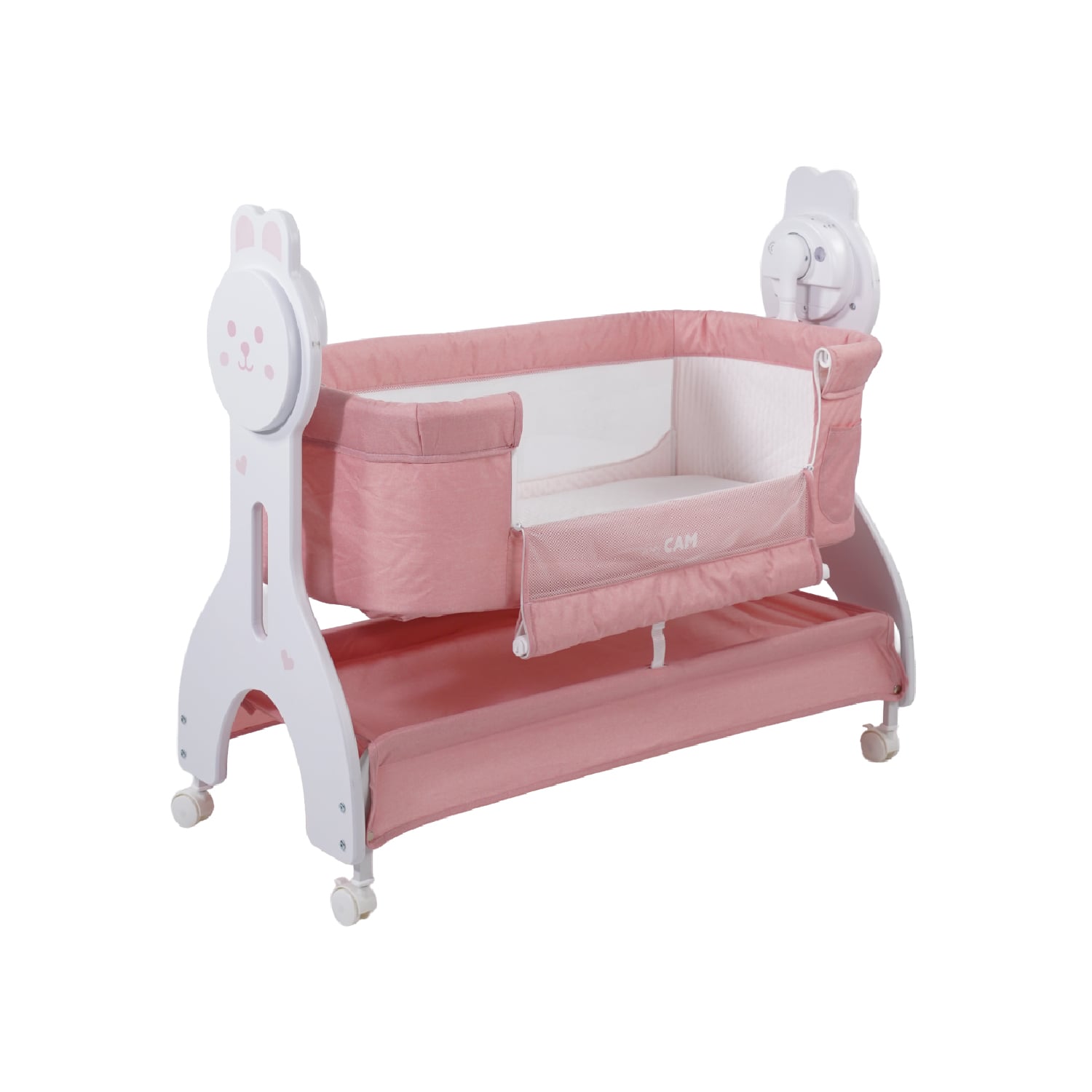 CUNA COLECHO HARPER BABY CAM ROSADO - 8