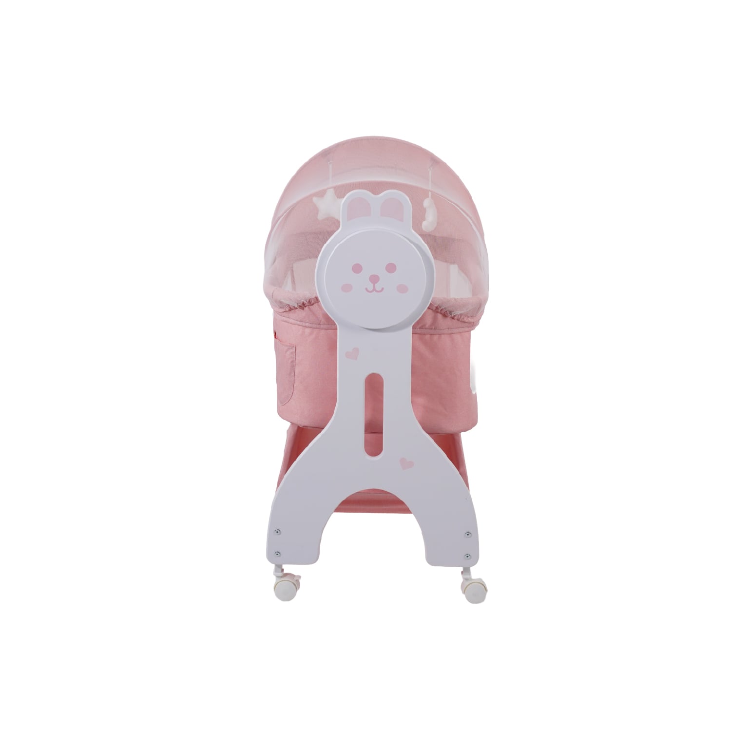 CUNA COLECHO HARPER BABY CAM ROSADO - 9