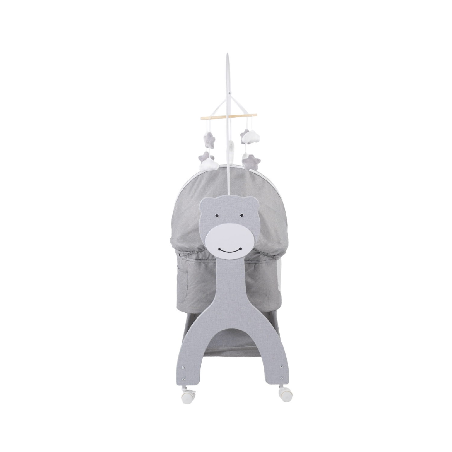 CUNA COLECHO HARPER BABY CAM GRIS - 5