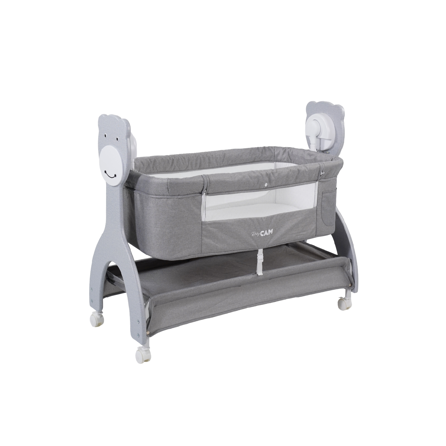 CUNA COLECHO HARPER BABY CAM GRIS - 7
