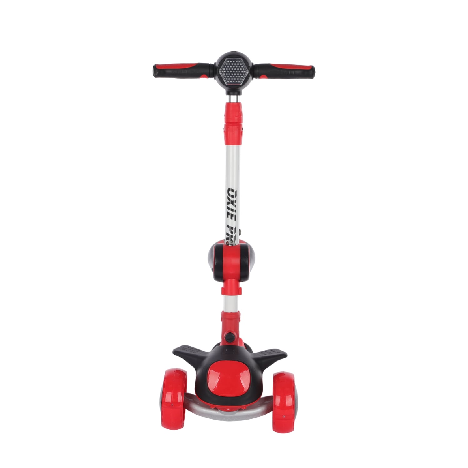SCOOTER LEXUS CON ASIENTO OXIE PRO BLUETOOTH ROJO NEGRO - 2