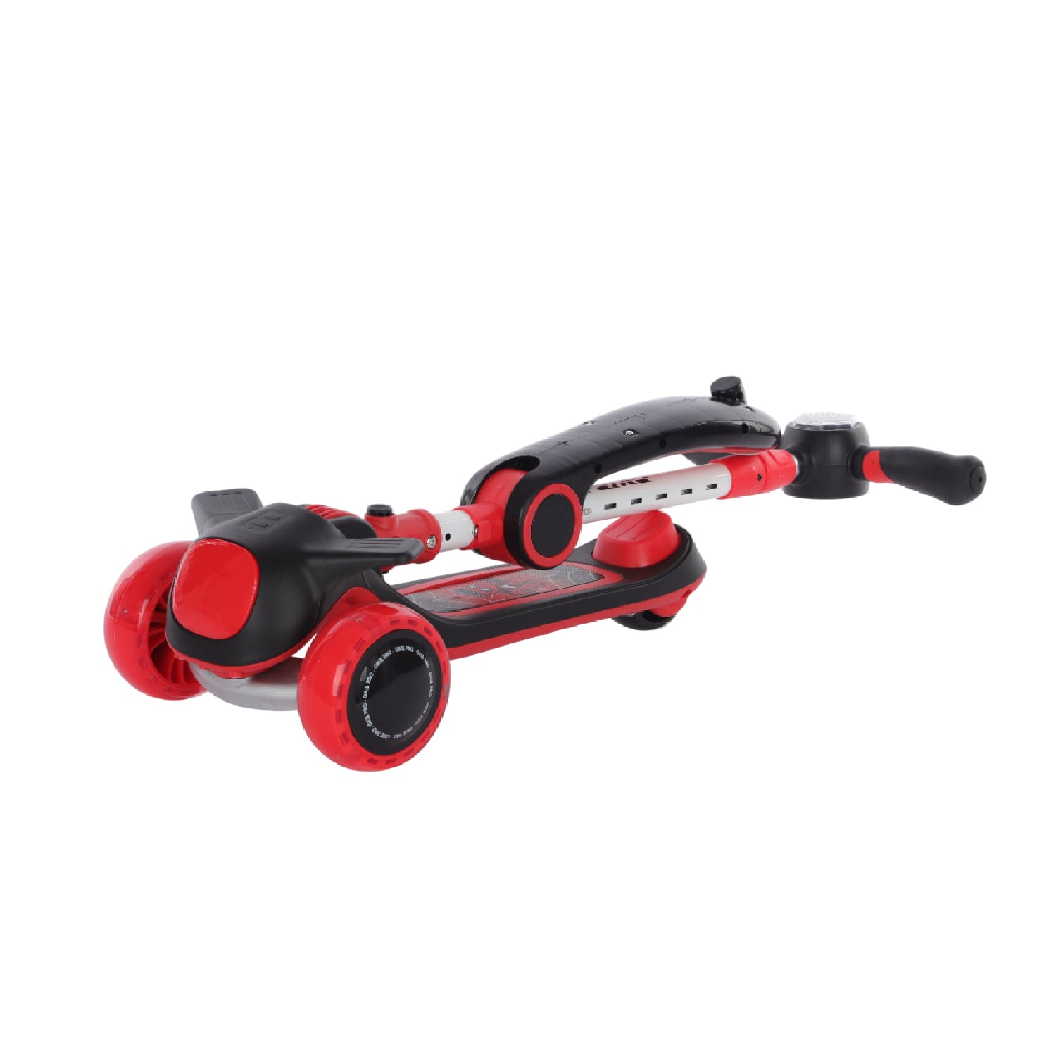 SCOOTER LEXUS CON ASIENTO OXIE PRO BLUETOOTH ROJO NEGRO - 3