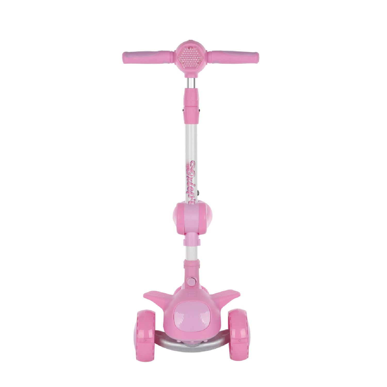 SCOOTER LEXUS CON ASIENTO OXIE PRO BLUETOOTH ROSADO BLANCO - 2