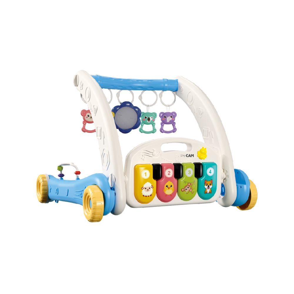 GIMNASIO 2 EN 1 BABY CAM AZUL - 2