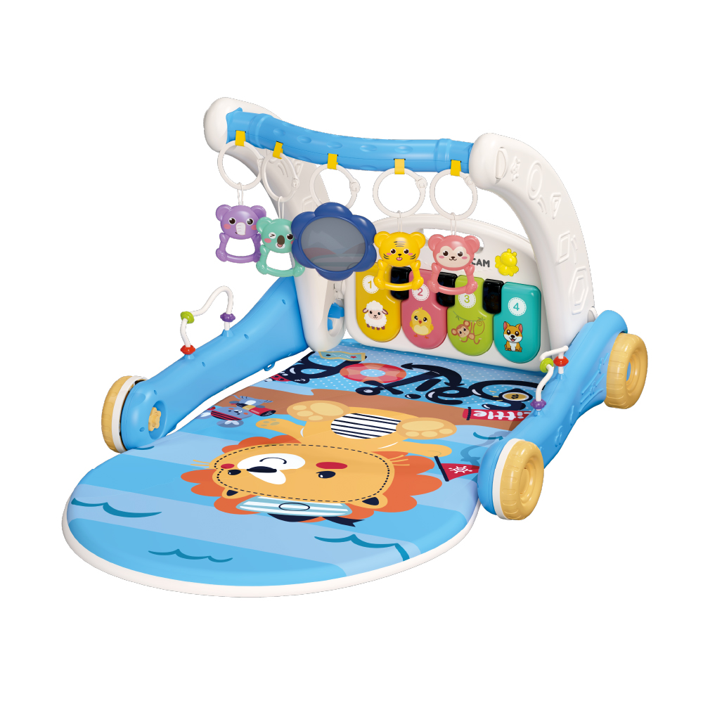 GIMNASIO 2 EN 1 BABY CAM AZUL - 3