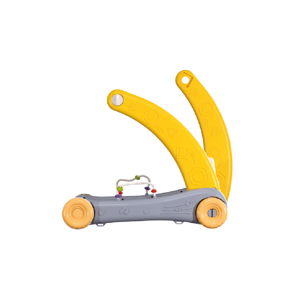GIMNASIO 2 EN 1 BABY CAM GRIS AMARILLO - 4