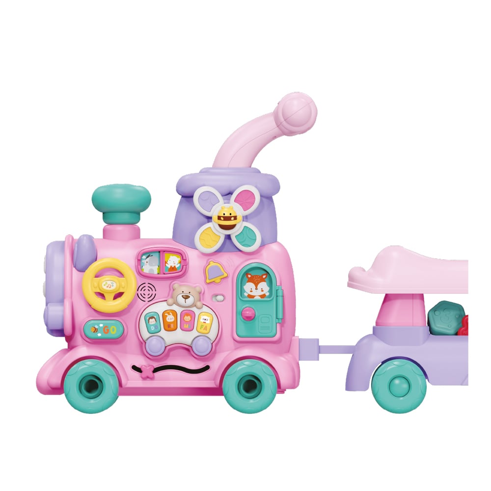 BABY WALKER TRAIN BABY CAM ROSADO - 1