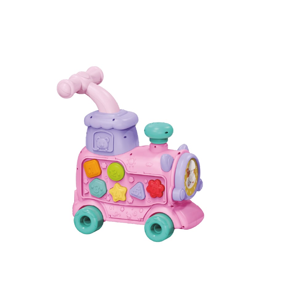 BABY WALKER TRAIN BABY CAM ROSADO - 3