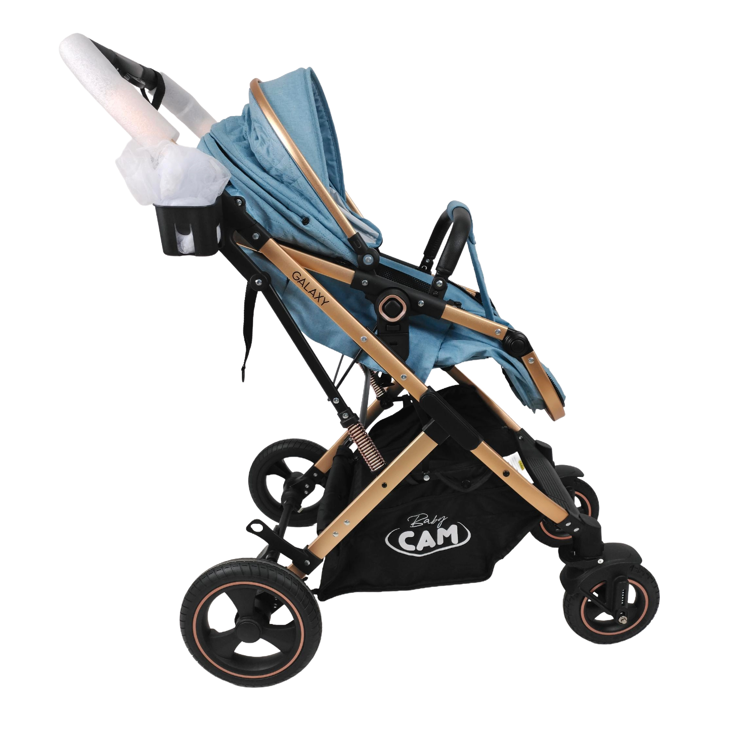 COCHE TRAVEL SYSTEM GALAXY BABY CAM AZUL - 3