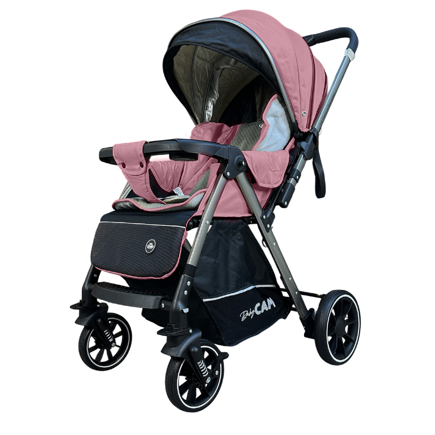 COCHE PASEO BEVERLY BABY CAM ROSADO - 1
