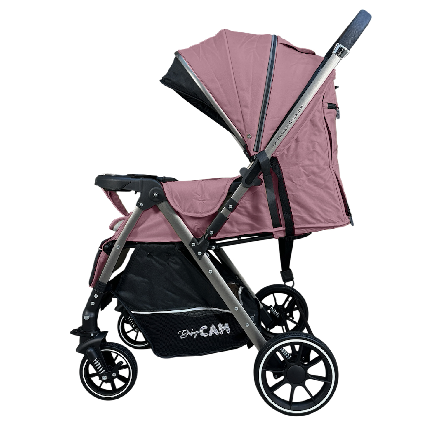 COCHE PASEO BEVERLY BABY CAM ROSADO - 2
