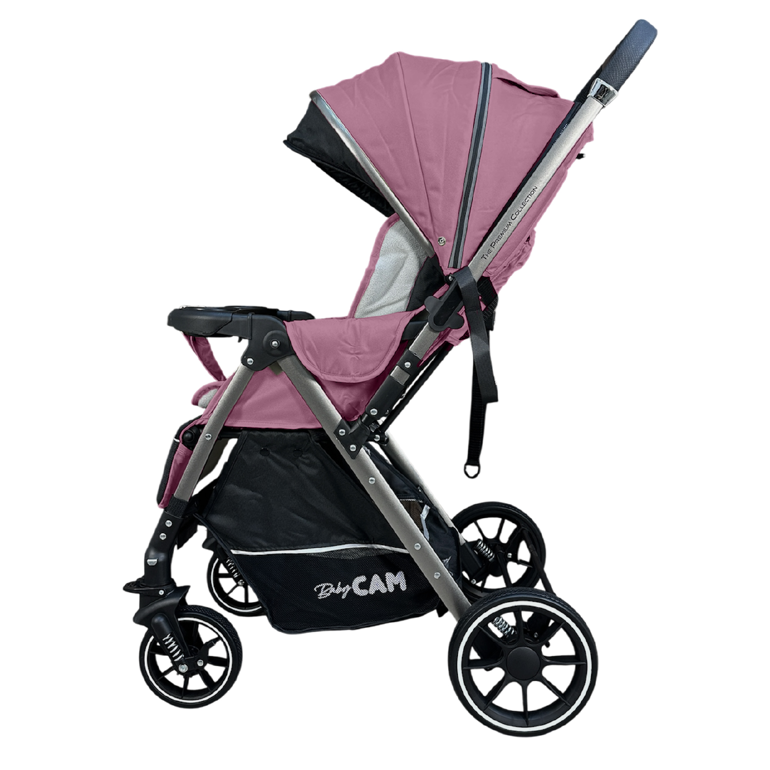 COCHE PASEO BEVERLY BABY CAM ROSADO - 3