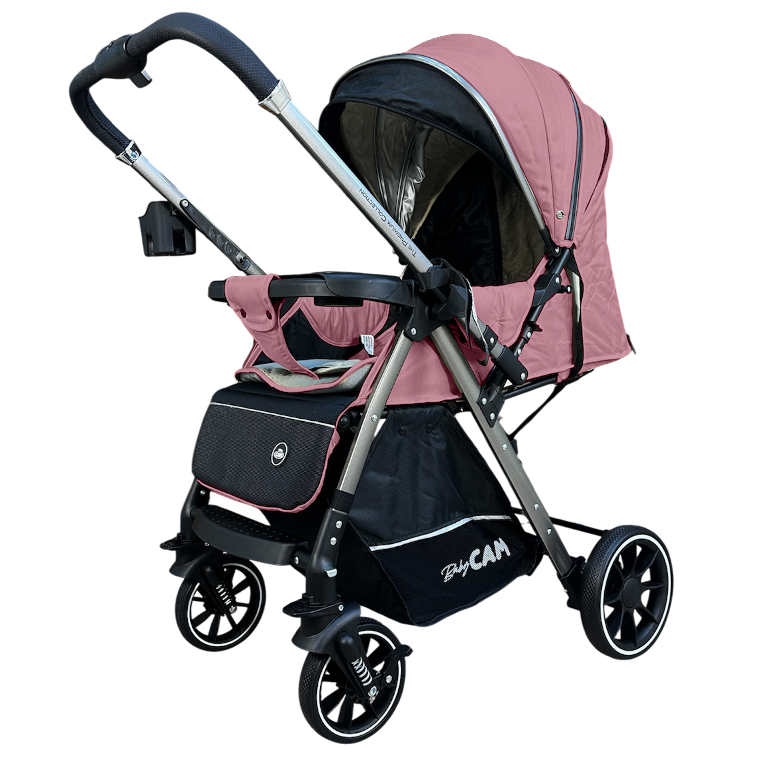 COCHE PASEO BEVERLY BABY CAM ROSADO - 4