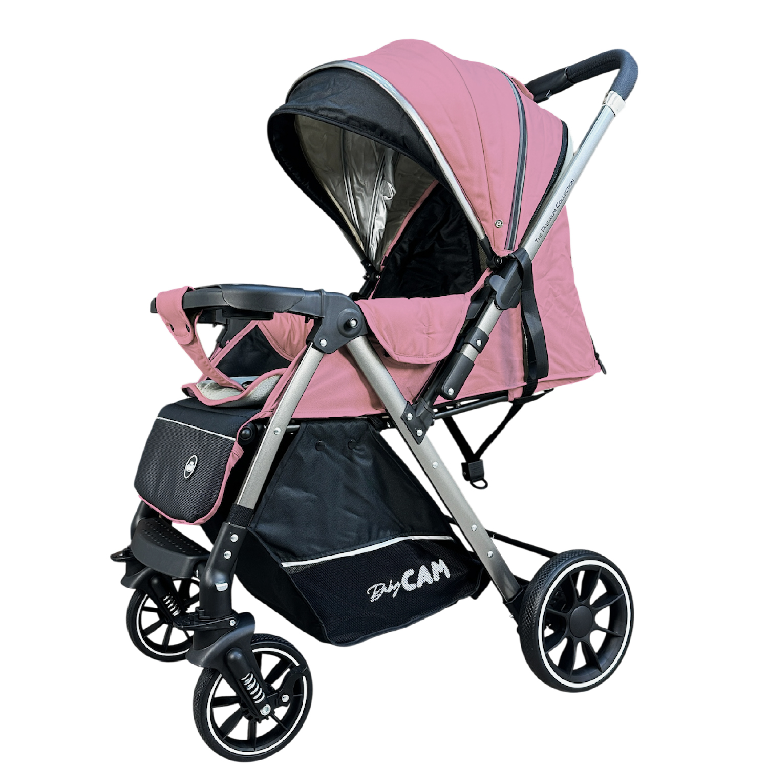 COCHE PASEO BEVERLY BABY CAM ROSADO - 5