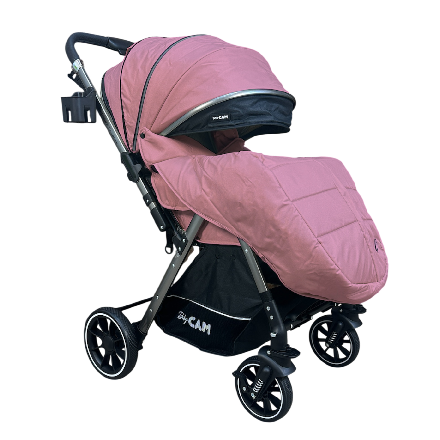 COCHE PASEO BEVERLY BABY CAM ROSADO - 6