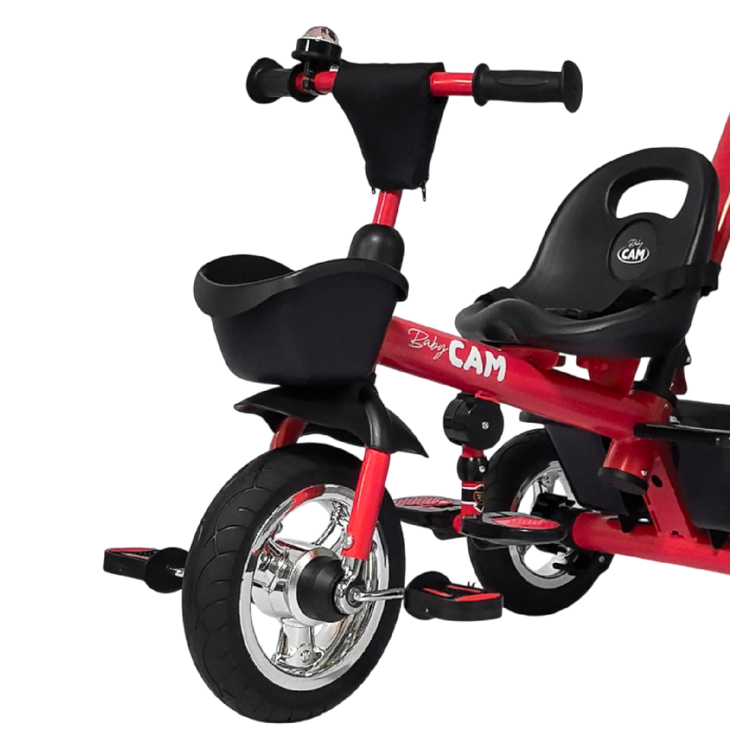 TRICICLO BOOTH BABY CAM ROJO - 3