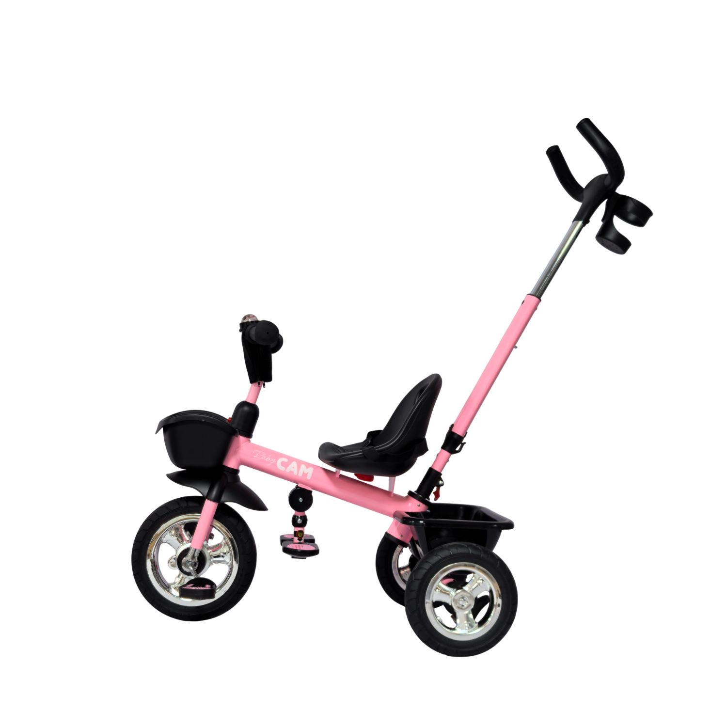TRICICLO BOOTH BABY CAM ROSADO - 2