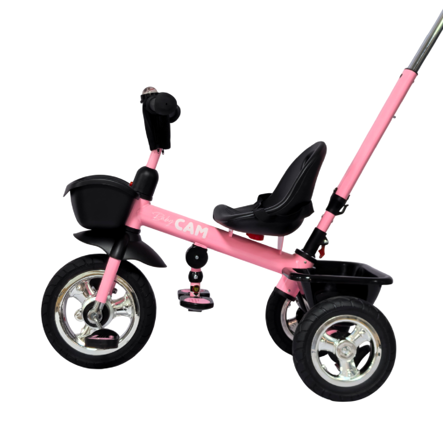 TRICICLO BOOTH BABY CAM ROSADO - 4