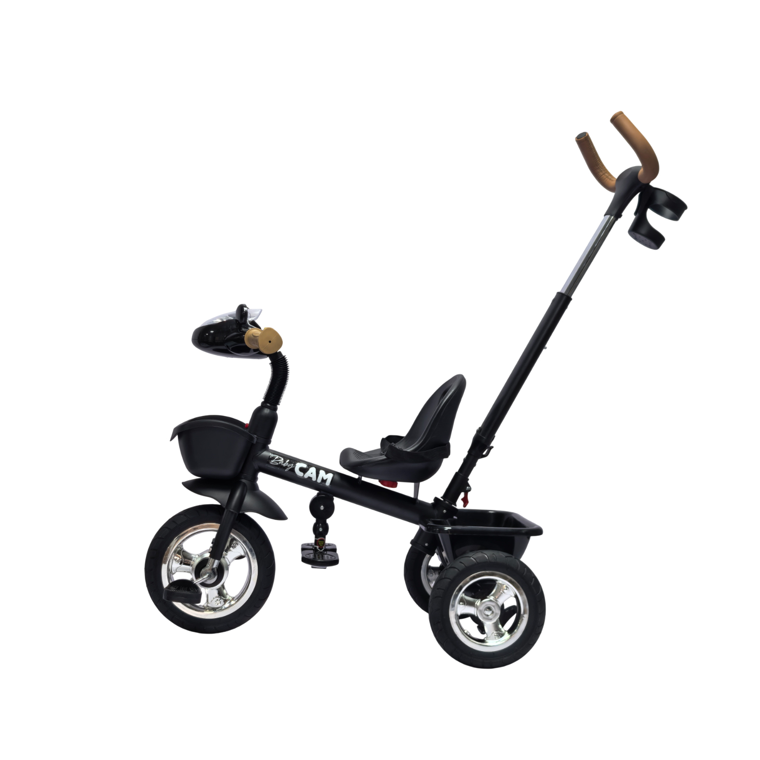 TRICICLO SAIBOT BABY CAM BLUETOOTH NEGRO - 2