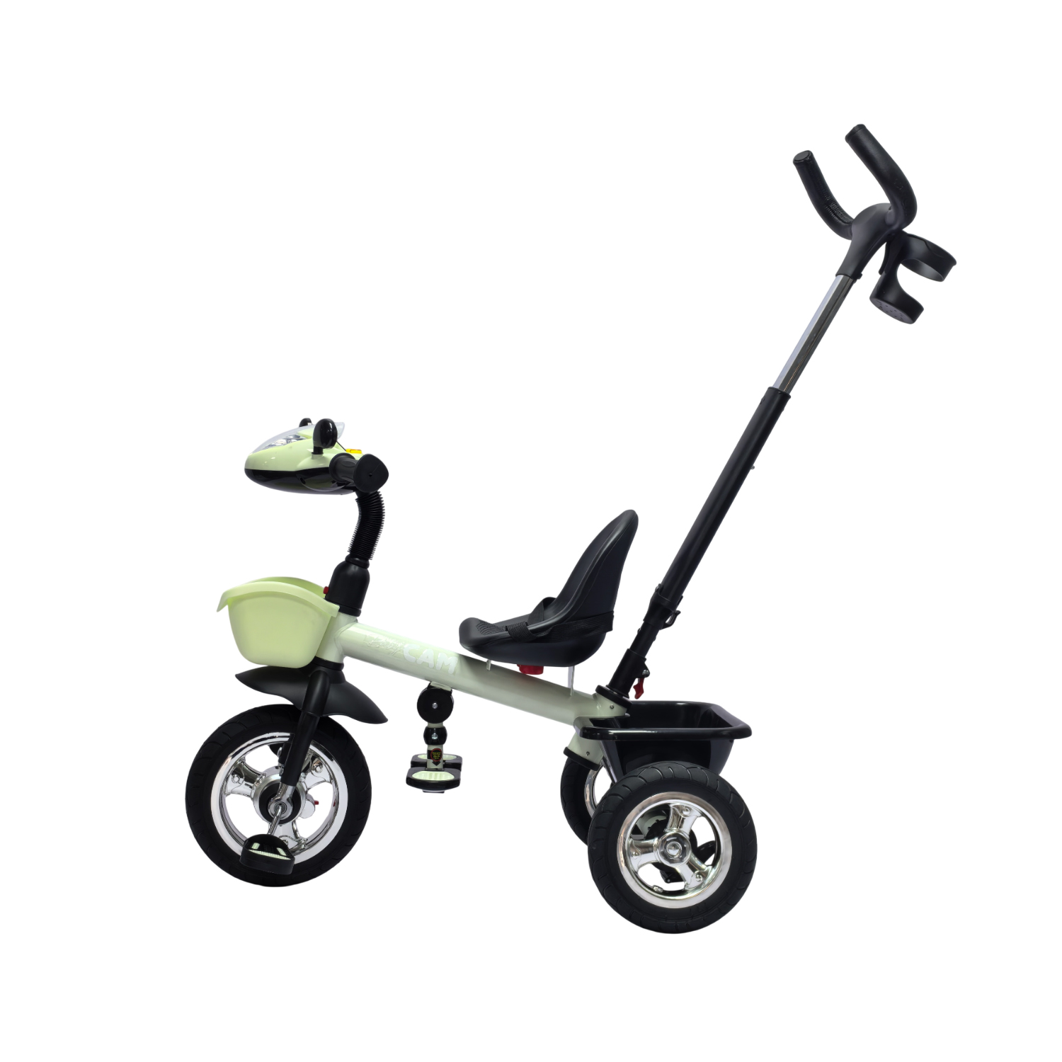 TRICICLO SAIBOT BABY CAM BLUETOOTH VERDE - 2