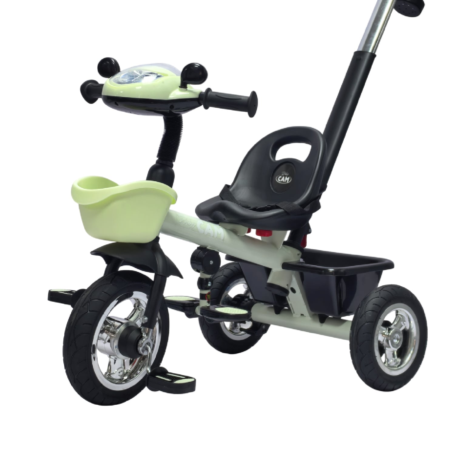 TRICICLO SAIBOT BABY CAM BLUETOOTH VERDE - 3