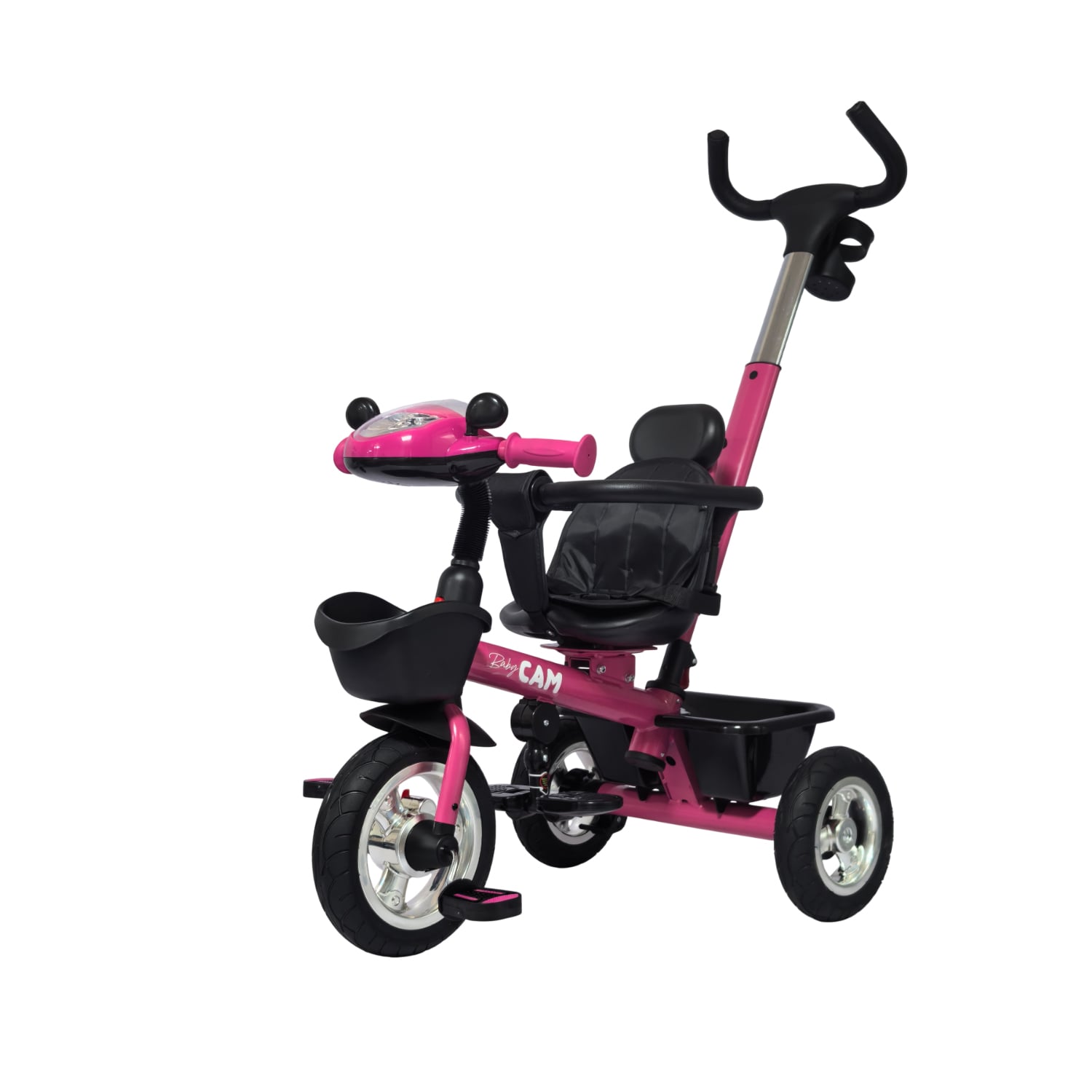 TRICICLO PRIME BABY CAM BLUETOOTH FUCSIA - 1