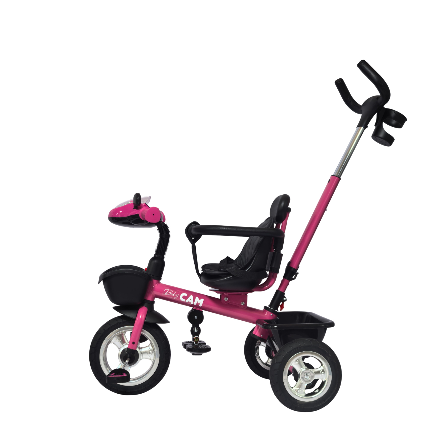 TRICICLO PRIME BABY CAM BLUETOOTH FUCSIA - 2