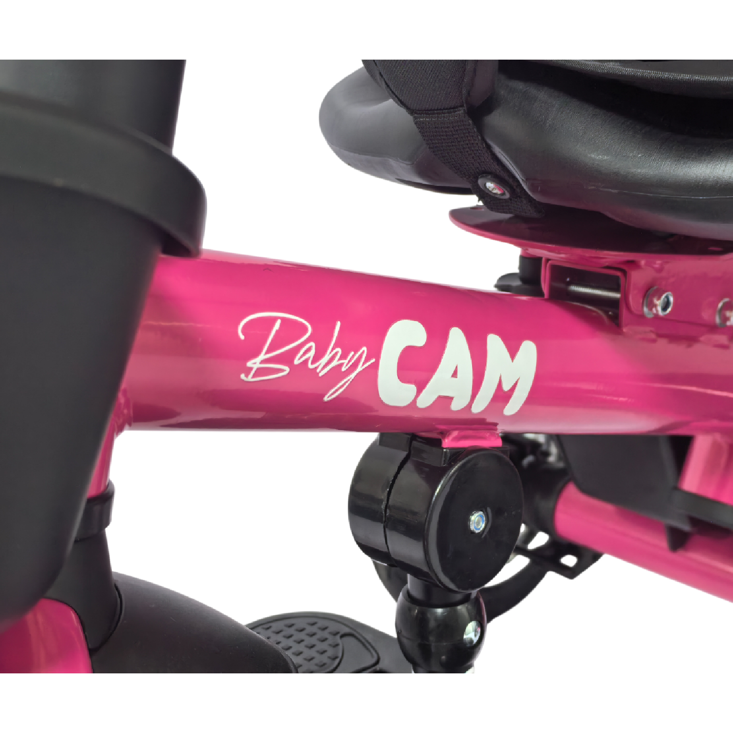 TRICICLO PRIME BABY CAM BLUETOOTH FUCSIA - 7