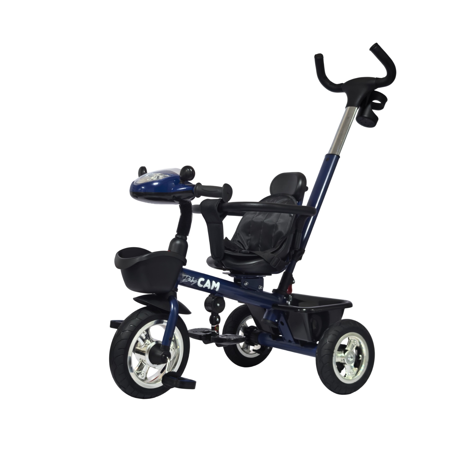 TRICICLO PRIME BABY CAM BLUETOOTH AZUL - 1