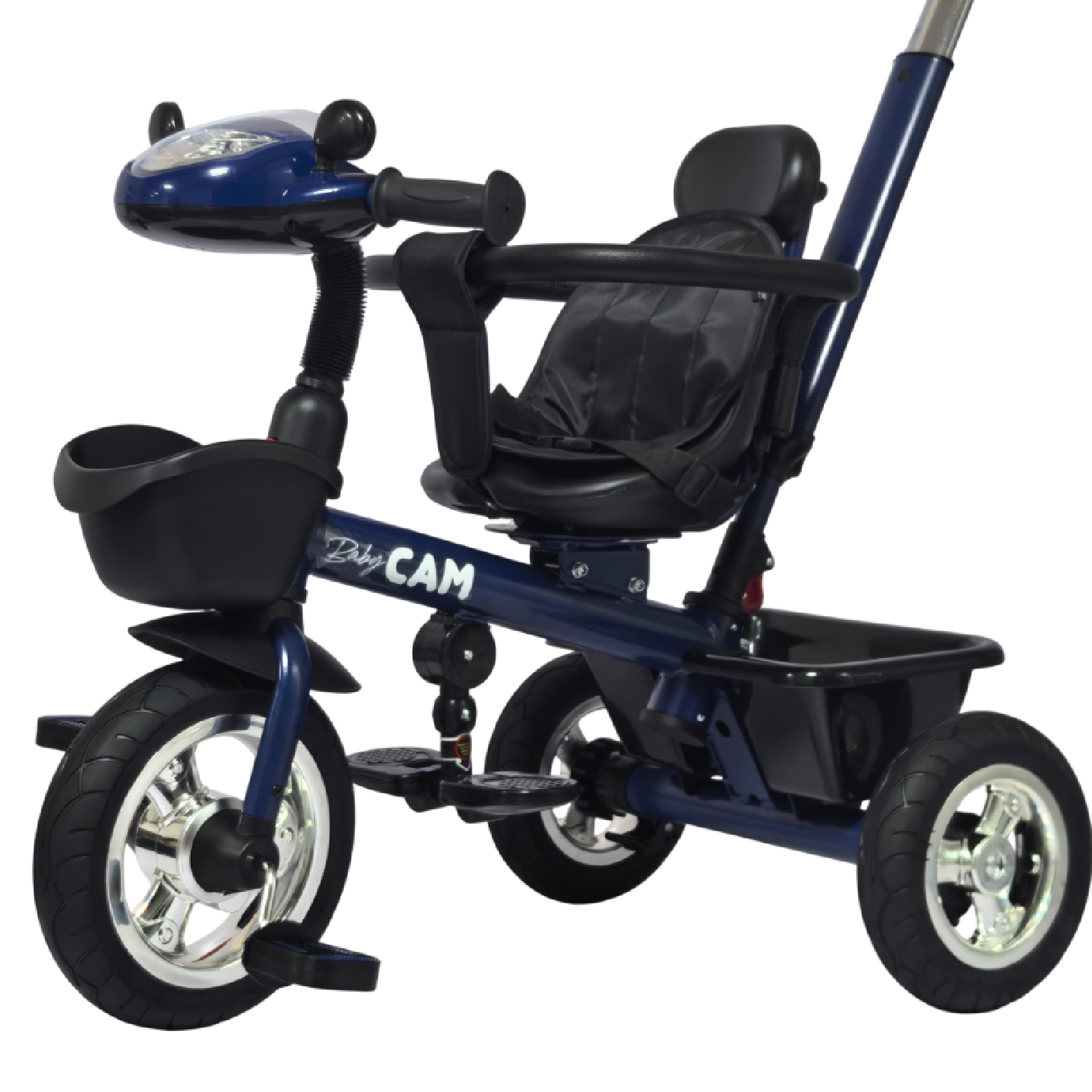 TRICICLO PRIME BABY CAM BLUETOOTH AZUL - 3