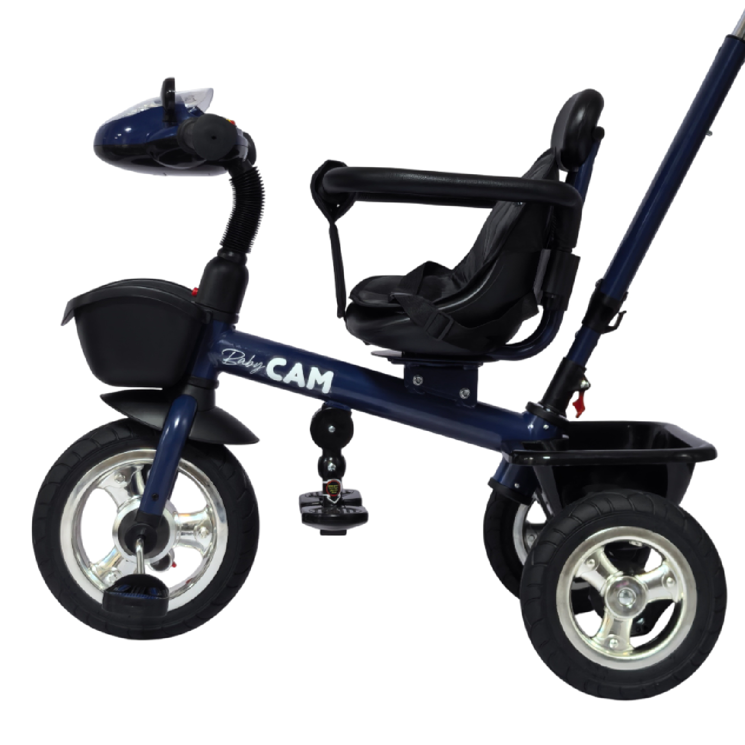TRICICLO PRIME BABY CAM BLUETOOTH AZUL - 4