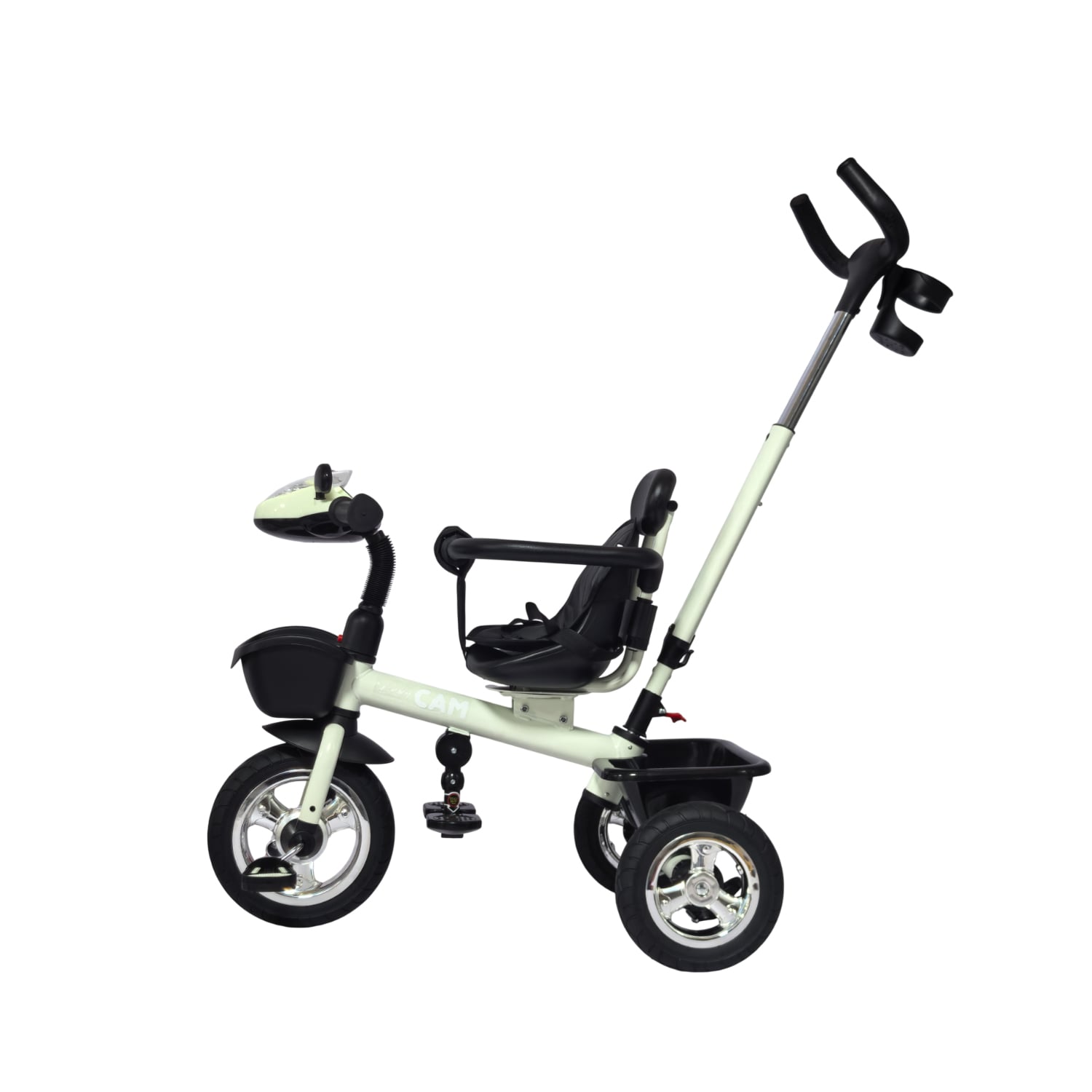 TRICICLO PRIME BABY CAM BLUETOOTH VERDE - 2