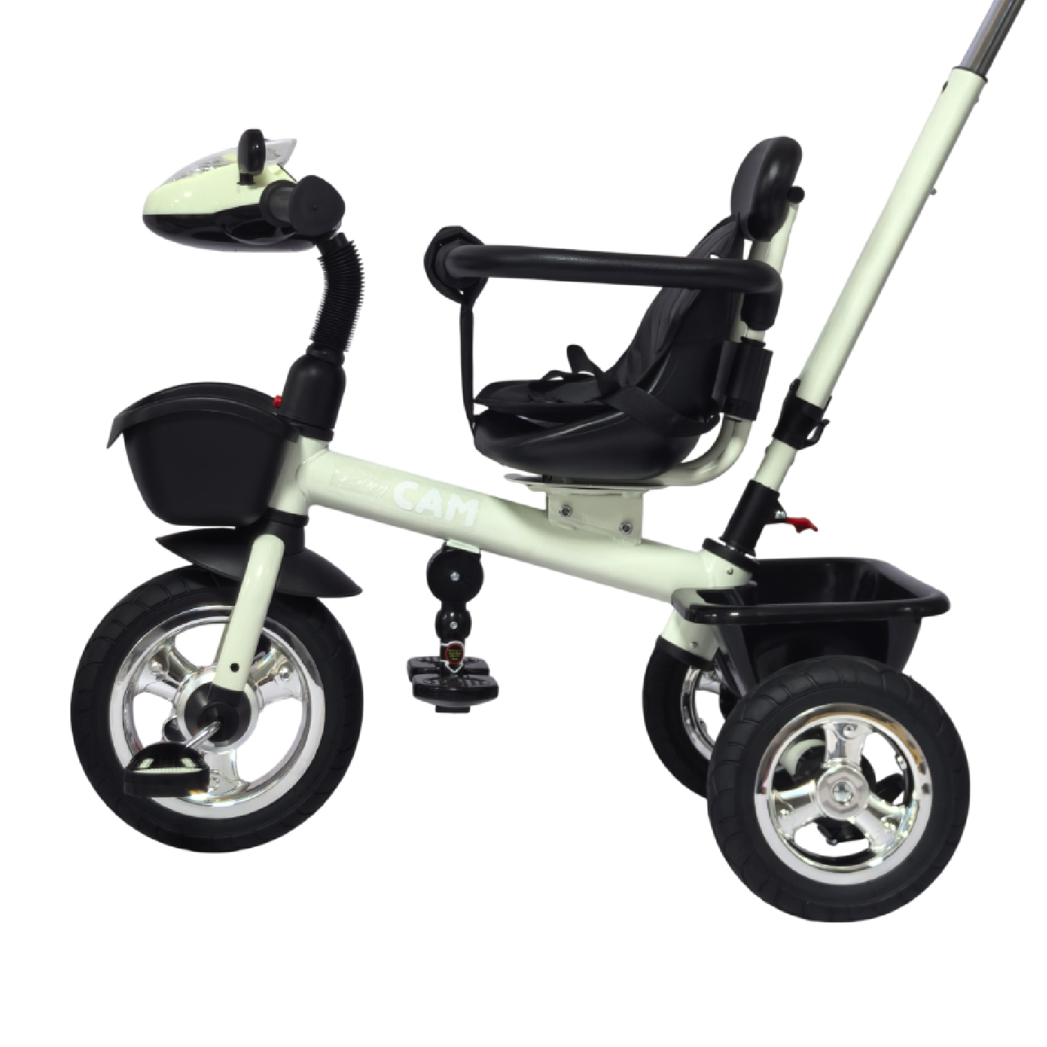 TRICICLO PRIME BABY CAM BLUETOOTH VERDE - 4