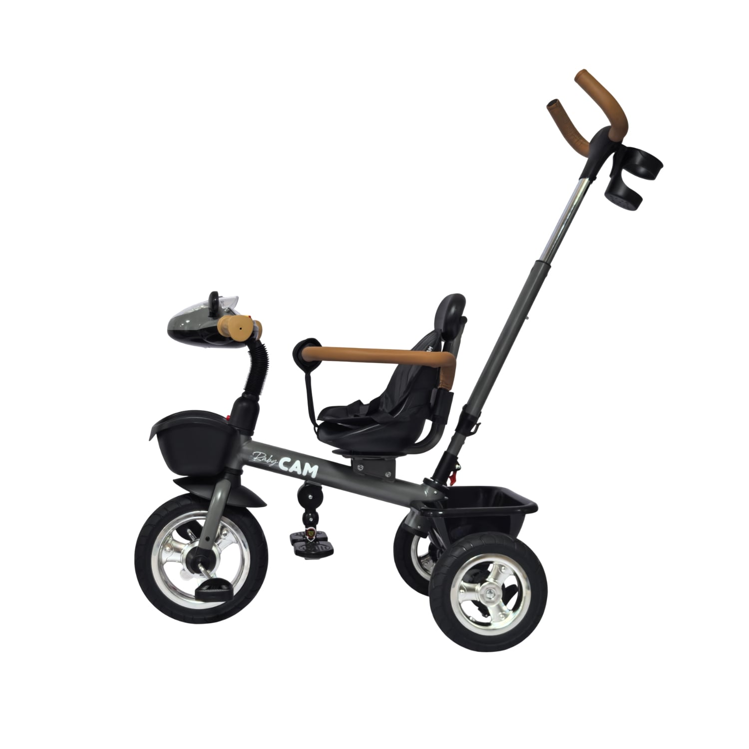 TRICICLO PRIME BABY CAM BLUETOOTH NEGRO - 2