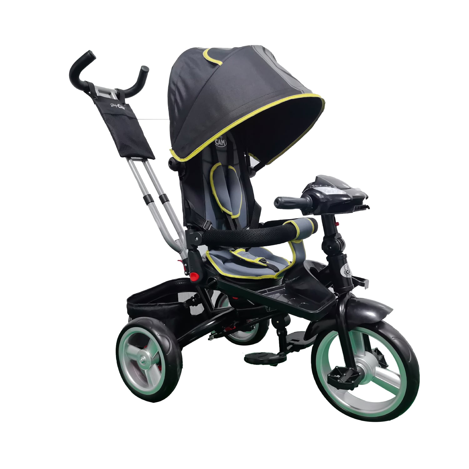 TRICICLO FORD BABY CAM BLUETOOTH NEGRO - 2