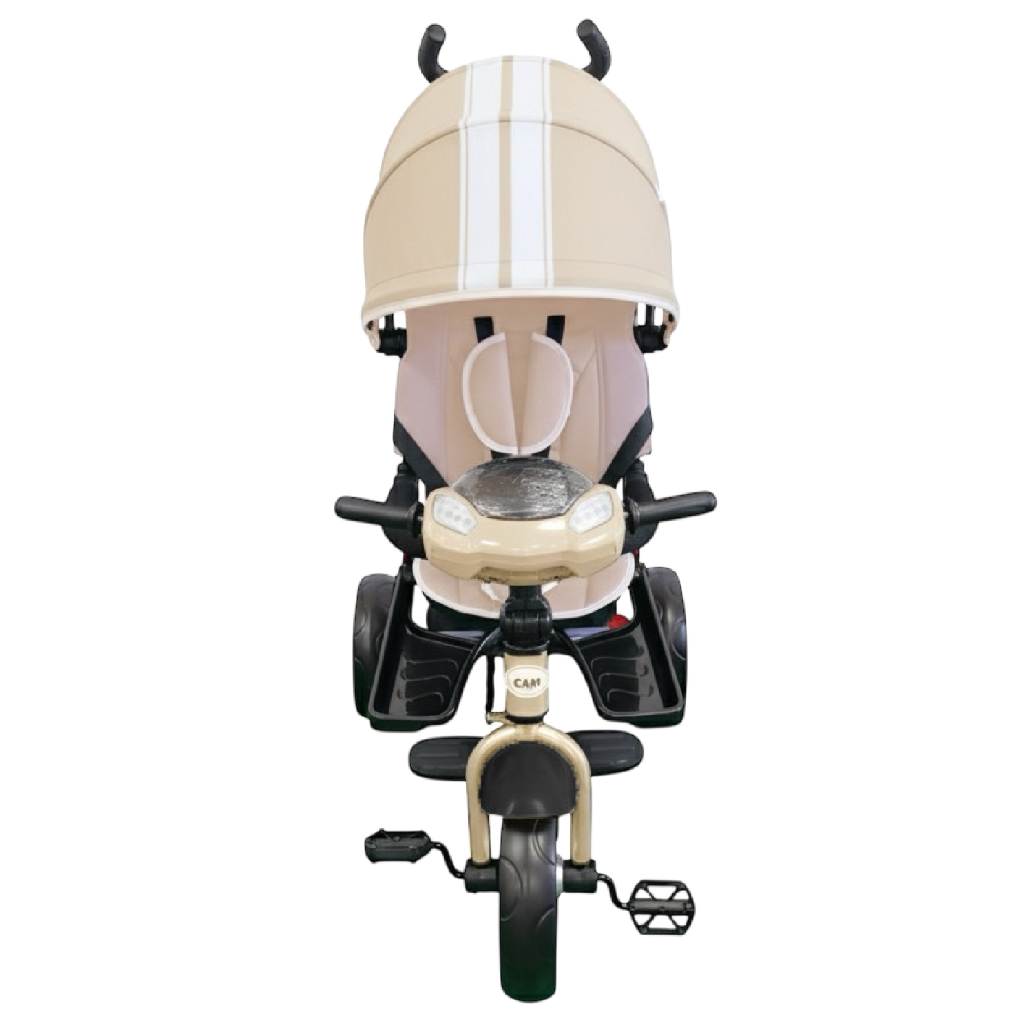 TRICICLO FORD BABY CAM BLUETOOTH BEIGE - 3