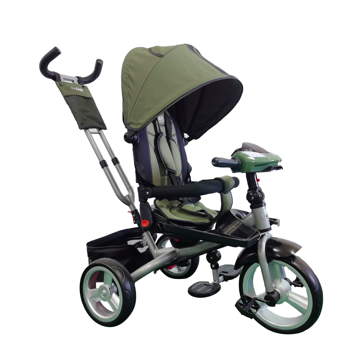 TRICICLO FORD BABY CAM BLUETOOTH VERDE - 2