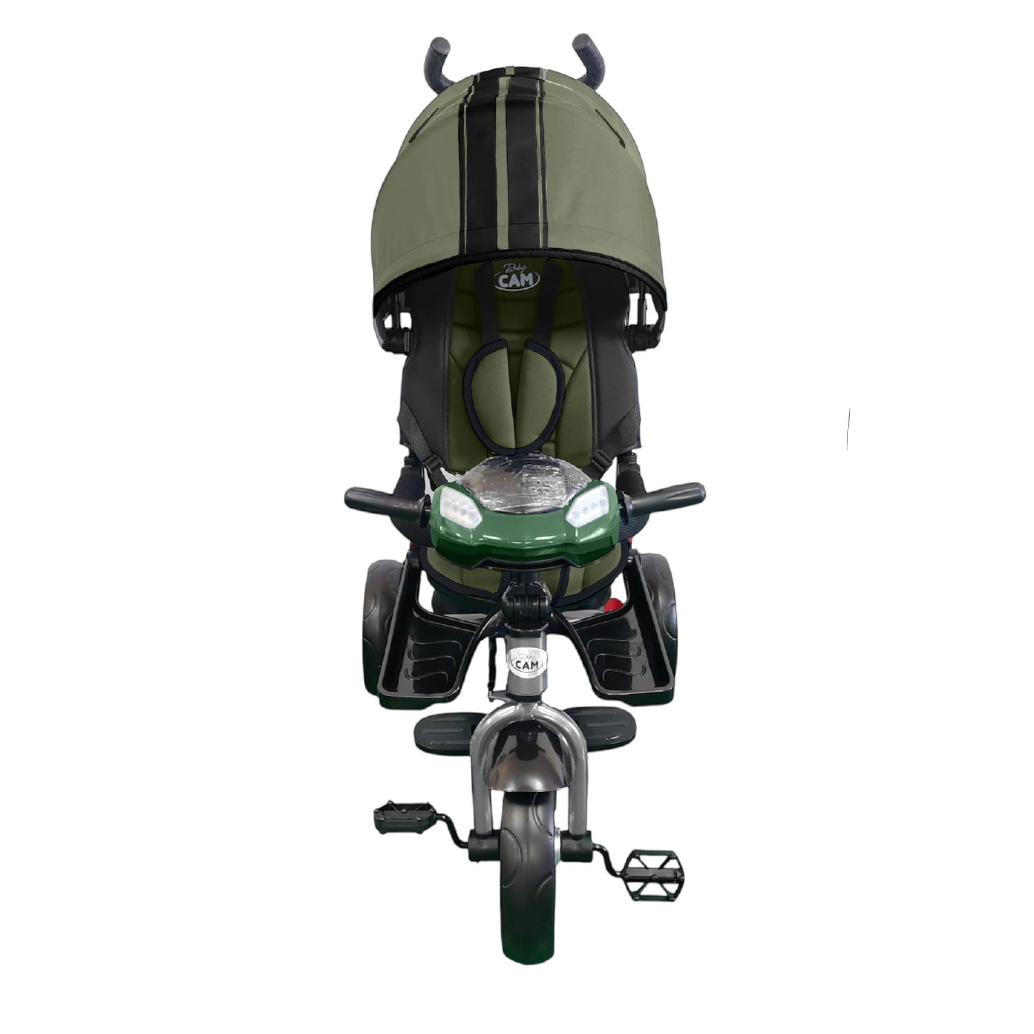 TRICICLO FORD BABY CAM BLUETOOTH VERDE - 3
