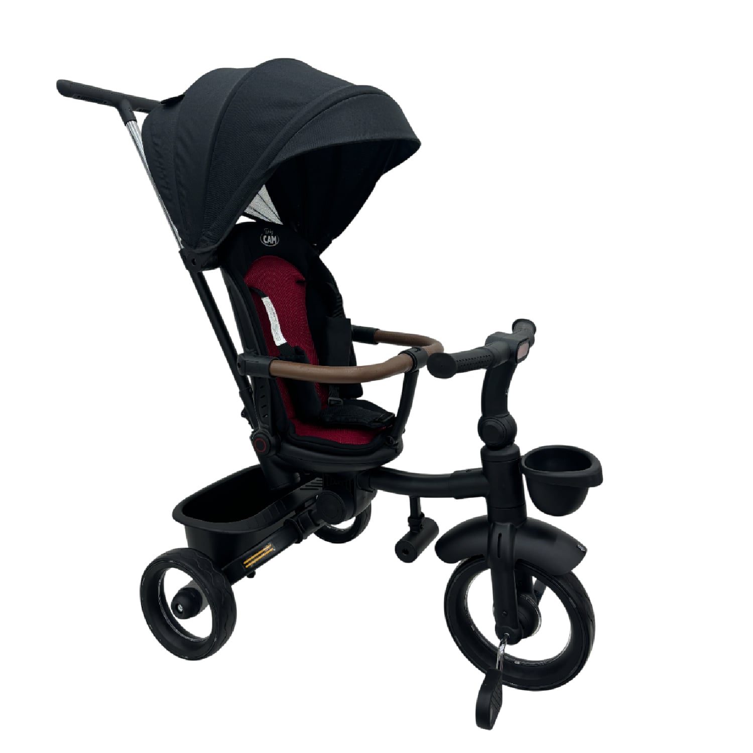 TRICICLO FLEX BABY CAM ROJO NEGRO - 2