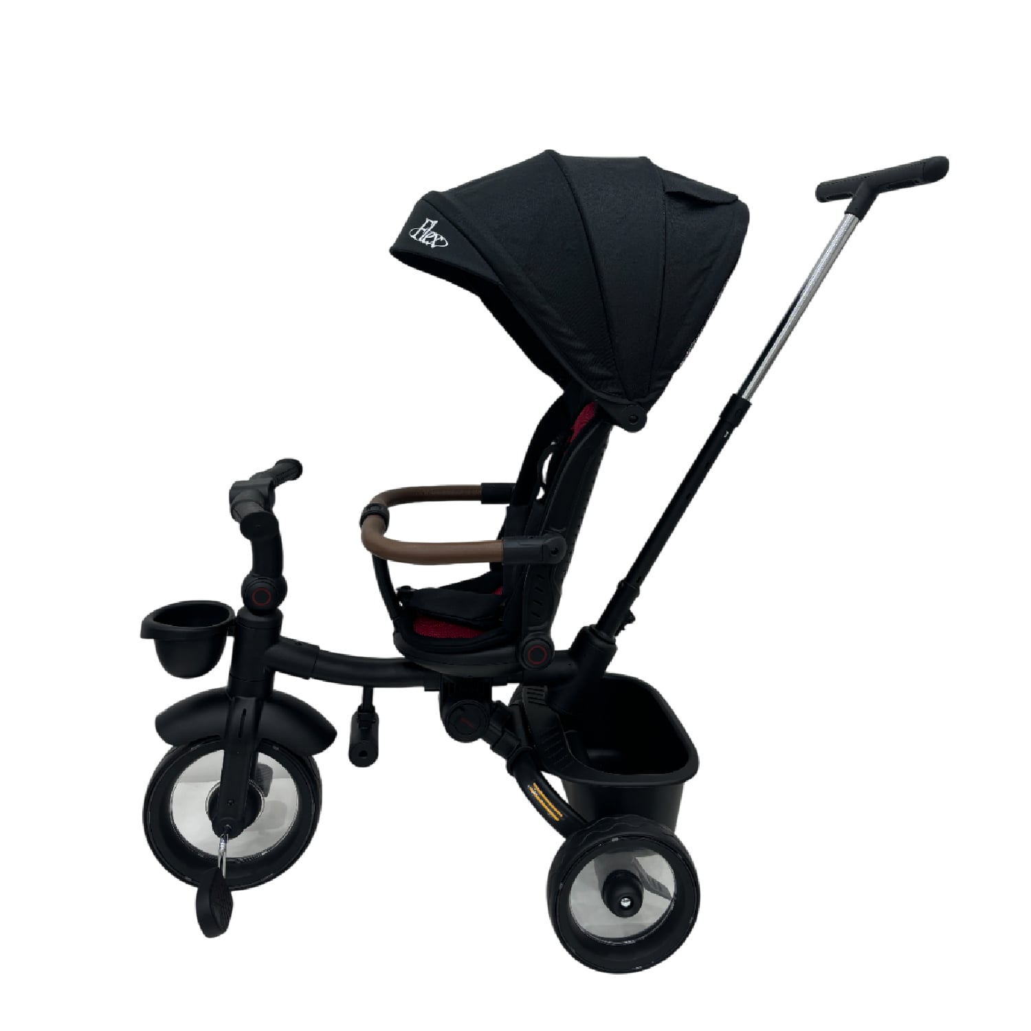 TRICICLO FLEX BABY CAM ROJO NEGRO - 4