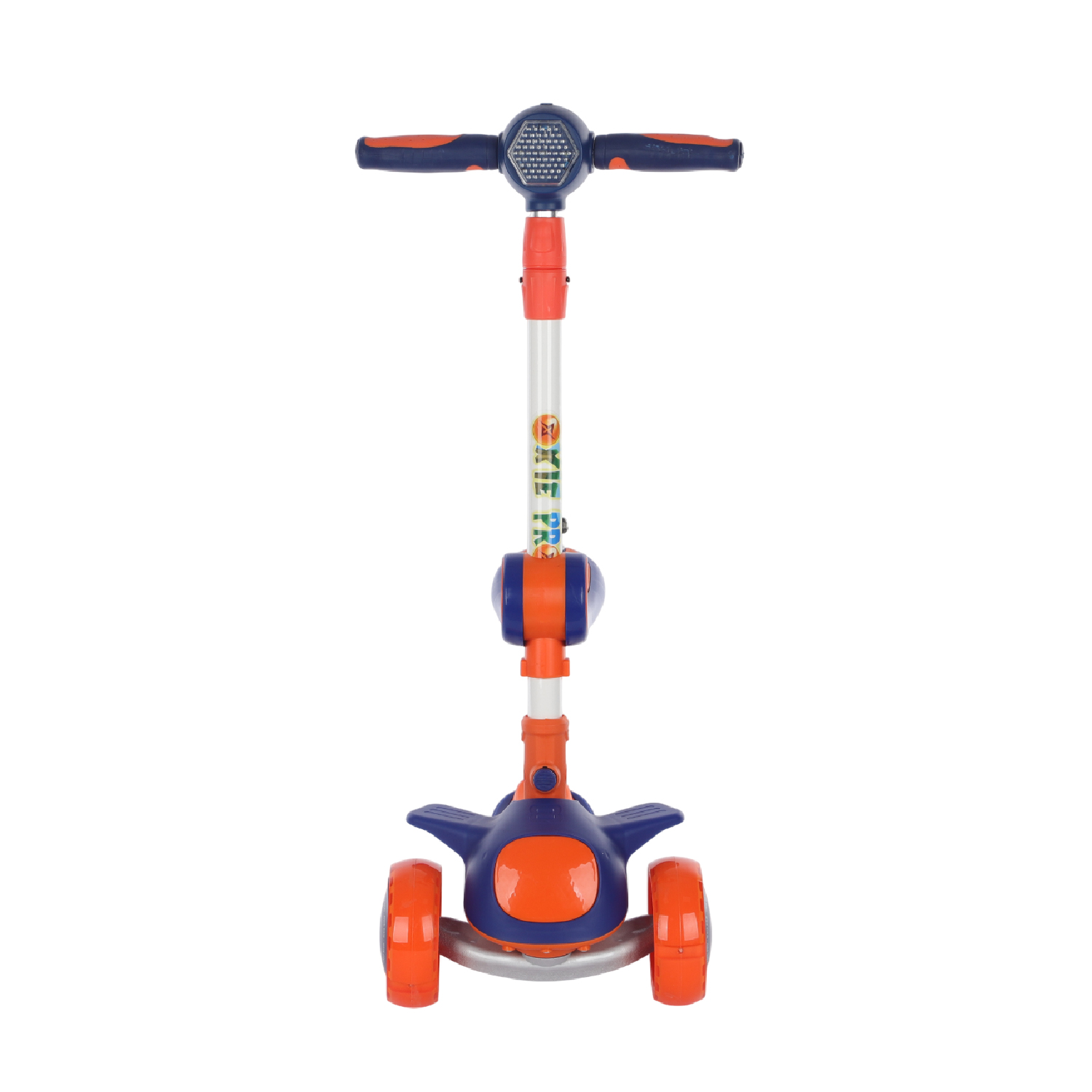SCOOTER LEXUS CON ASIENTO OXIE PRO BLUETOOTH AZUL NARANJA - 2