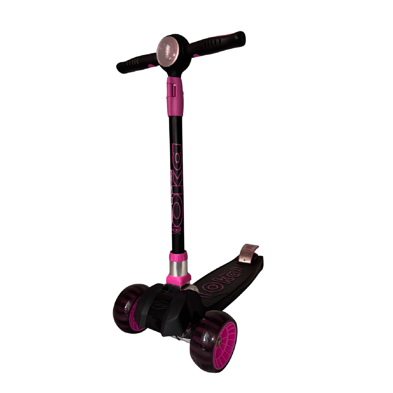 SCOOTER MAXI BLUETOOTH ROSADO NEGRO - 1